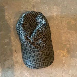 COPY - Gray and Black Fendi Cap